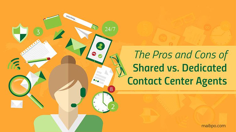 Comparison of Shared v/s Dedicated Contact Center Agents