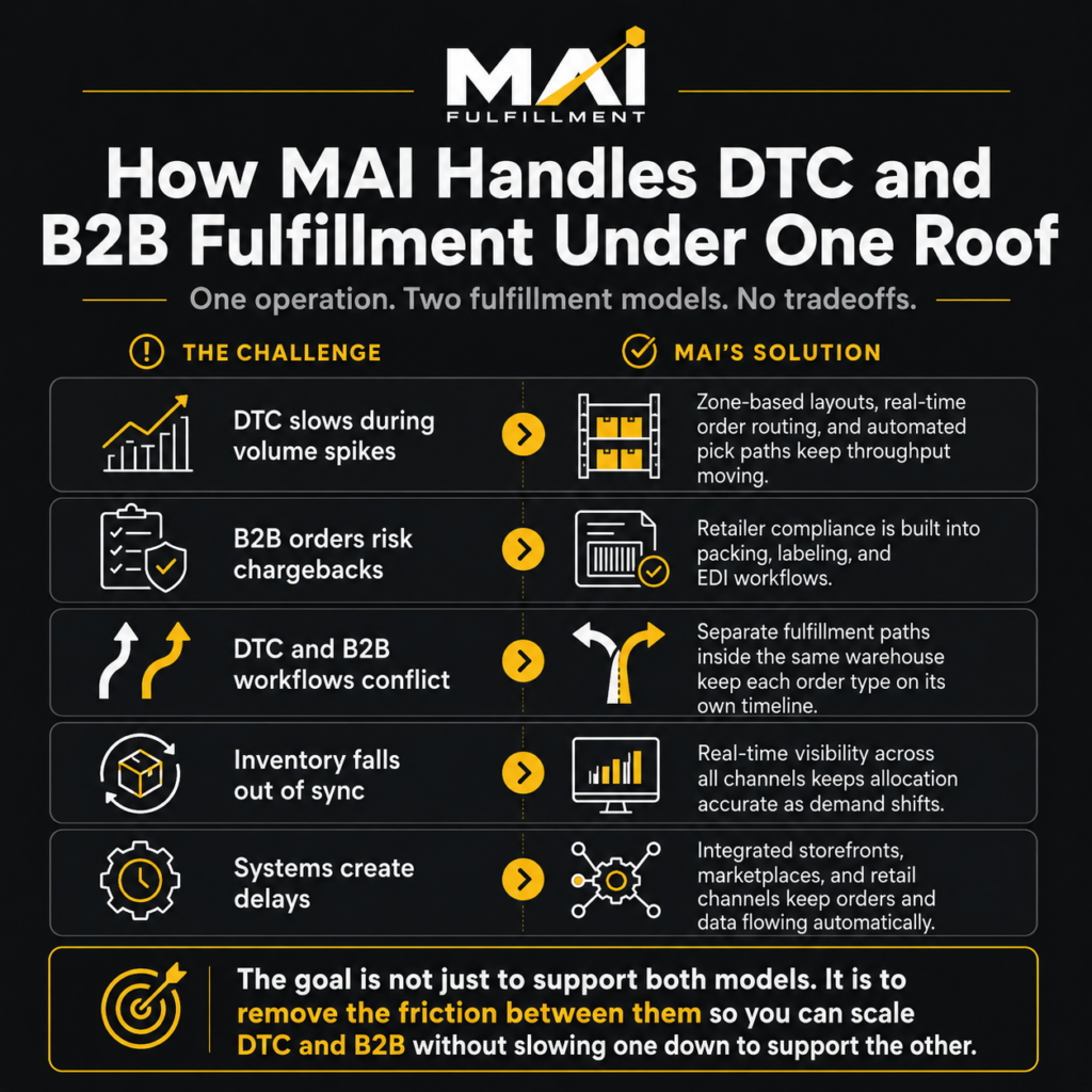 DTC and B2B Infographic