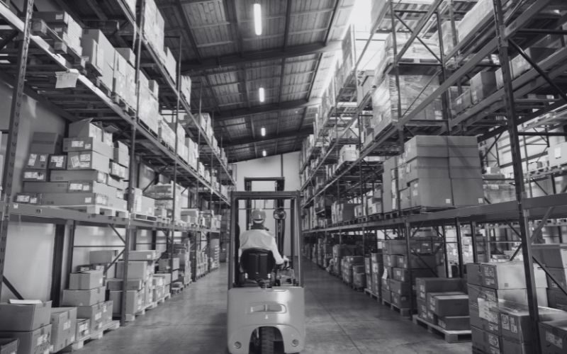 warehouse that is full